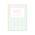 Pastel Plaid Giftcard Holder