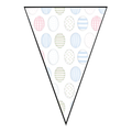 Easter Egg Pennant Banner