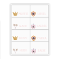 Fairytale Party Place Cards Labels