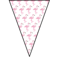 Flamingo Pennant Banner
