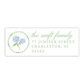 Hydrangea Address Labels
