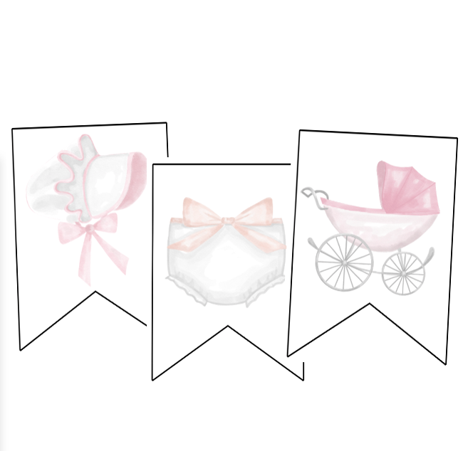 Baby Girl Banner