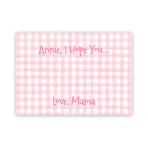 Pink Lunchbox Love Notes