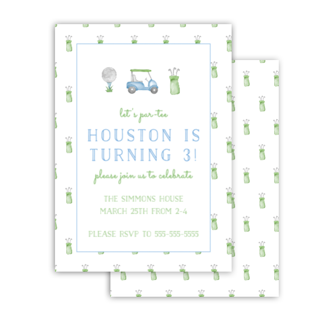 Golf Invitation