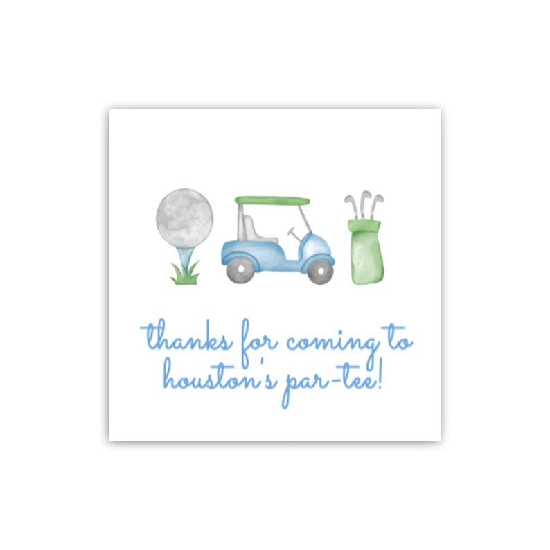 Golf Gift Tags / Stickers