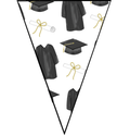 Grad Pennant Banner