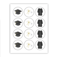 Grad Cupcake Toppers