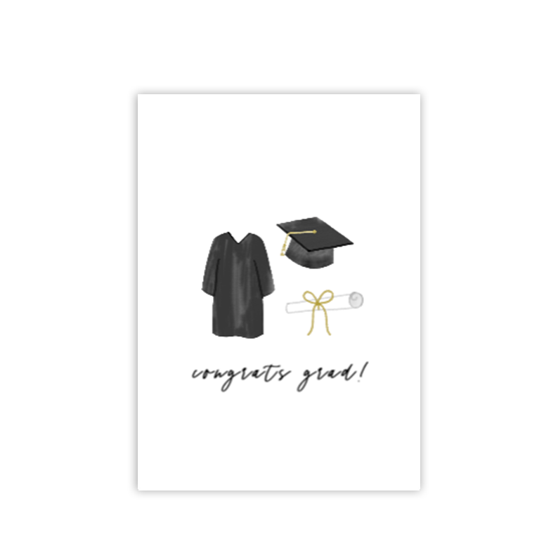 Grad Folded Card