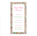 Itty Bitty Floral Long Menu