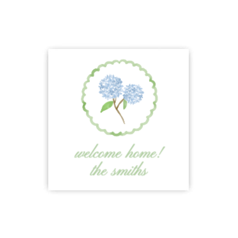 Hydrangea Gift Tags / Stickers