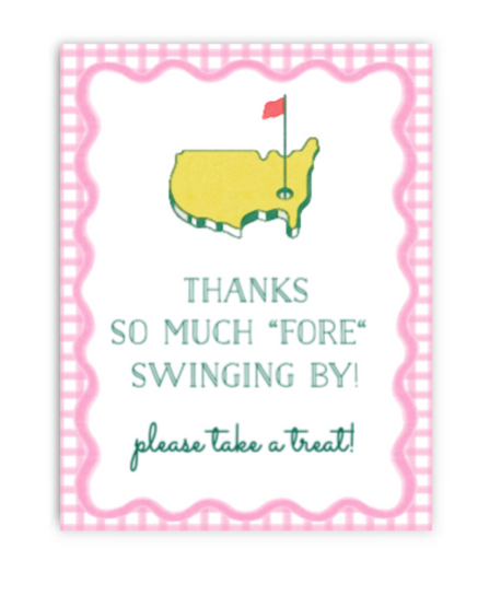 Pink Masters Sign