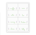 Lavender Buffet Labels / Placecards