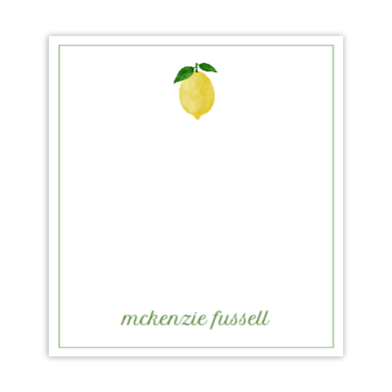Lemon Notepad