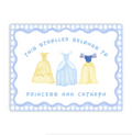 Blue Princess Stroller Tag