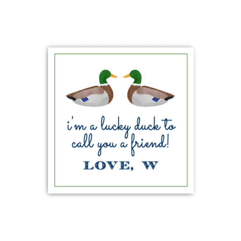 Mallard Gift Tags / Stickers