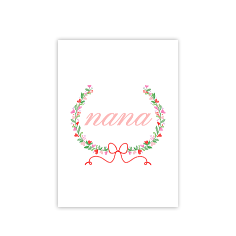 Folded Mother's Day Card