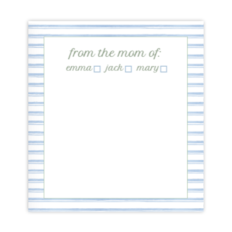 From Mom Notepad