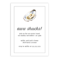 Oyster Roast Invitation