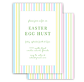 Pastel Stripes Invitation