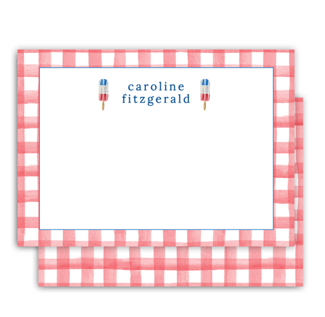 Patriotic Summer Notecard