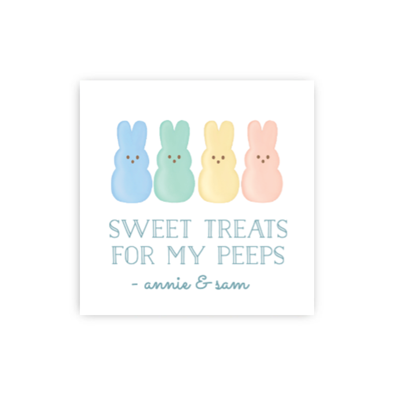 Peeps Gift Tags / Stickers