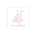 Pink Camp Tags / Stickers