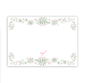 Pink Ladylike Notecard