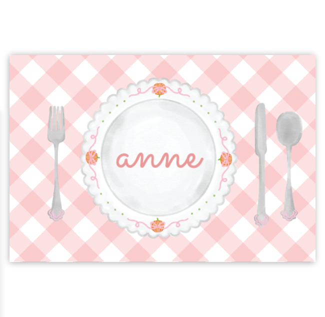 Pink Pumpkin Placemat
