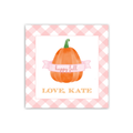 Pink Pumpkin Gift Tags / Stickers
