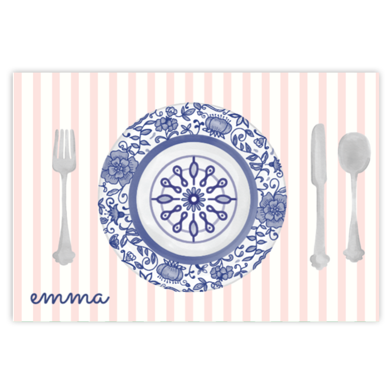 China Stripe Table Placemat