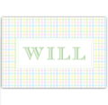 Pastel Plaid Placemat
