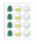 Masters Cupcake Toppers