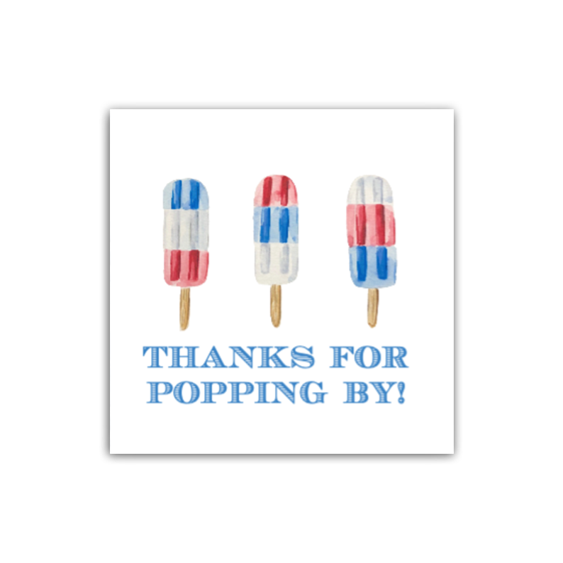Patriotic Pop Gift Tags / Stickers