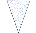 Blue Princess Pennant Banner