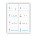 Peter Rabbit Buffet Labels / Placecards