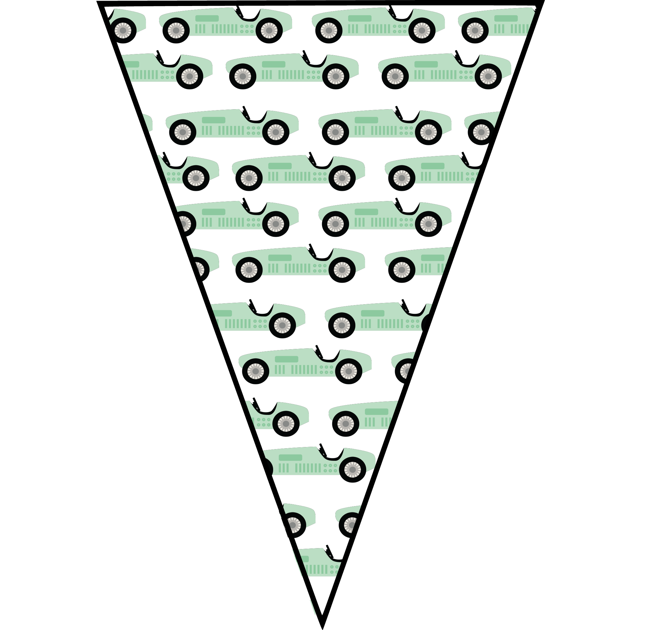 Car Pennant Banner