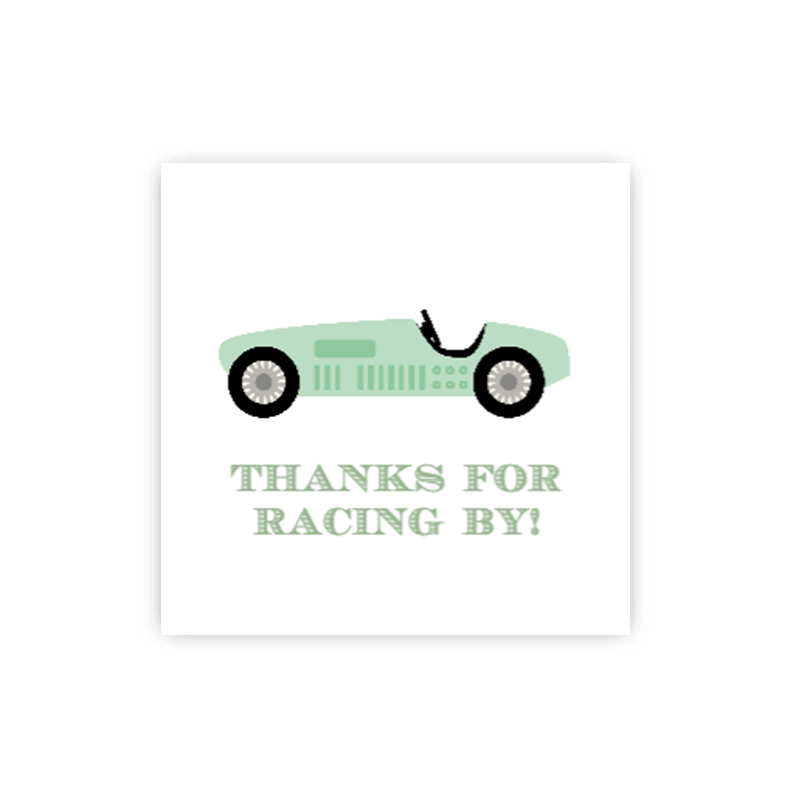 Car Gift Tags / Stickers