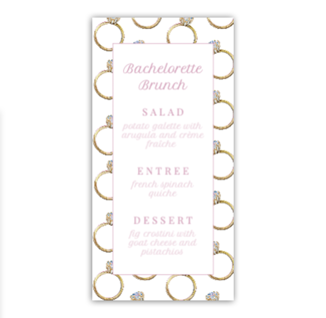 Ring Long Menu