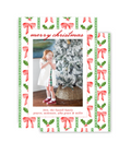 Classic Holly Christmas Card