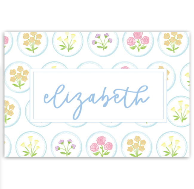Springy Floral Placemat