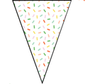 Ice Cream Pennant Banner
