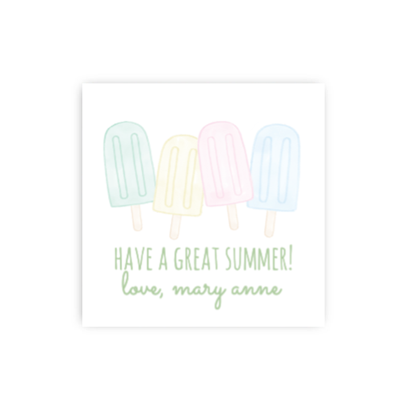 Summer Gift Tags / Stickers