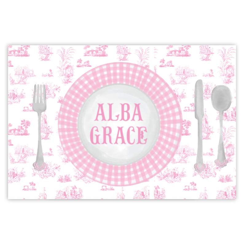 Toile Table Placemat