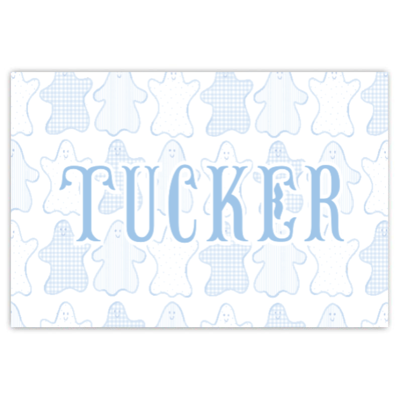 Blue Ghost Placemat