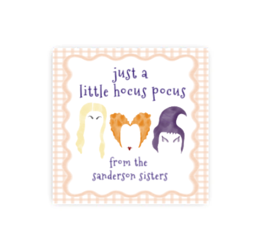 Hocus Pocus Gift Tags / Stickers