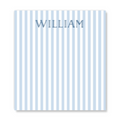 Blue Pastel Stripe Notepad