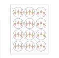 Watermelon Cupcake Toppers