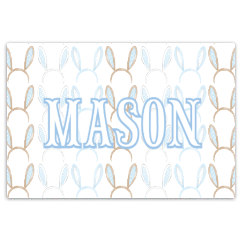 Bunny Ears Placemat